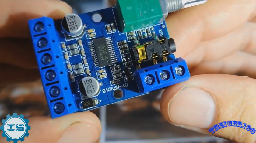 High-Power Stereo Digital Power Amplifier Board 12V 24V 30W+30W